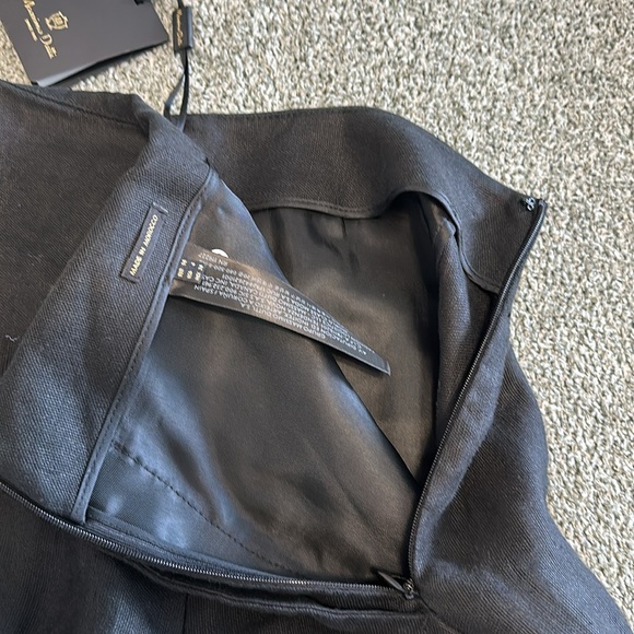 Massimo Dutti black linen pants never worn with tags - Picture 2 of 4